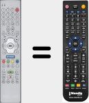 Replacement remote control for ScientificAtlanta002