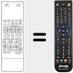 Replacement remote control for VR500HQ