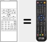 Telecomando sostituto di AV5605