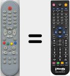 Replacement remote control for RC152372000