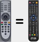 Telecomando sostituto di ODE850 (21080037)