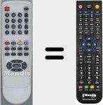 Ersatzfernbedienung für RC35KE