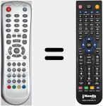 Telecomando sostituto di RC48TFDVD