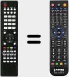 Télécommande pour remplacer RCF301