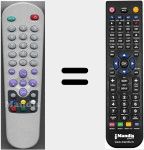 Ersatzfernbedienung für DVB1000S