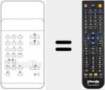Ersatzfernbedienung für TC100