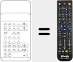 Ersatzfernbedienung f&uuml;r TC121
