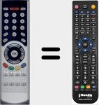 Telecomando sostituto di HT0210VI