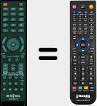 Telecomando sostituto di NS-RC02A-12