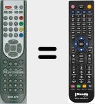 Replacement remote control for LT190 combi