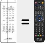 Telecomando sostituto di RCU7280