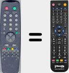 Telecomando sostituto di 00020058