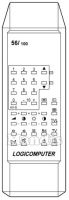 Original remote control TELEFAC 56 / 100 LOGIC COMPU