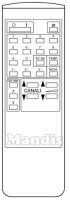 Original remote control GPM CEB 3151 DX