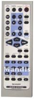 Original remote control SHARP RRMCGA123AWSA