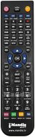 Replacement remote control Euroview HD450T