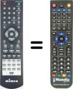 Replacement remote control NINCO REMCON386