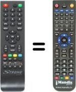 Replacement remote control TEKCOMM TCT1400
