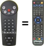 Télécommande équivalente SEC3530