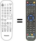 Télécommande équivalente SEC2478