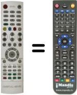 Replacement remote control SAT FX 7220