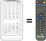 Télécommande équivalente 16 FACH