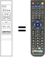 Gleichwertige Fernbedienung WIRELESS REMOTE