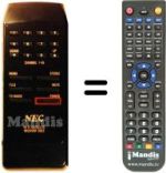 Télécommande équivalente 3022 / RD-313 E