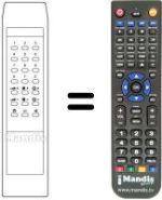 Replacement remote control TC 5120