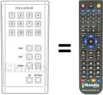 Replacement remote control 3405 / 3703.37