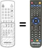 Replacement remote control 3F14-00033-470