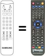 Télécommande équivalente C 15012 R