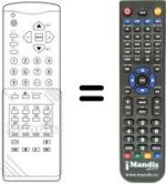 Replacement remote control 3F14-00037-030