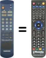 Télécommande équivalente 3F14-00034-140