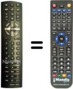 Telecomando equivalente Toshiba 42 YL 863