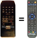 Télécommande équivalente 5000 / 5022 / RD-318 E