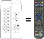 Télécommande équivalente 16 FACH