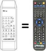 Télécommande équivalente 56 / 100 LOGICOMPUTER