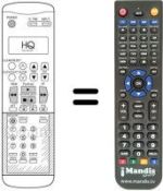 Replacement remote control 9099-625-734