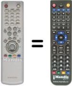 Replacement remote control AA59-00357