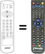 Télécommande équivalente 3F14-00038-092