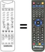 Télécommande équivalente 3F14-00048-110