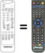 Replacement remote control AA59-10076P