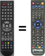 Télécommande équivalente Nikkei NK 2202