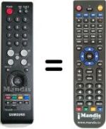 Replacement remote control Samsung SYNCMASTER 932 MW