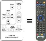 Replacement remote control CRM-K3