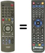 Telecomando equivalente CT-90002