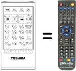 Télécommande équivalente CT-9133