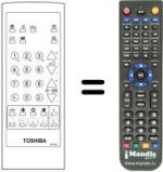 Télécommande équivalente CT-9176