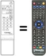Télécommande équivalente CT-9476